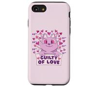 Cœur Humoristique en Forme de Chat Guilty of Love pour Coque pour iPhone SE (2020) / 7/8