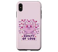 Cœur Humoristique en Forme de Chat Guilty of Love pour Coque pour iPhone XS Max