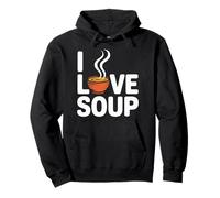 Cœur « I Love Soup » Sweat à Capuche