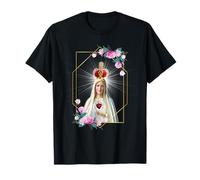 Cœur Immaculé de la Bienheureuse Vierge Marie Catholique T-Shirt