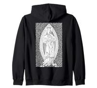 Cœur Immaculé de Marie Reine Traditionnel Catholique Vintage Sweat à Capuche