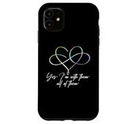 Cœur Infini | I'm with All of Them | Polyamory Pride Coque pour iPhone 11