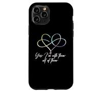 Cœur Infini | I'm with All of Them | Polyamory Pride Coque pour iPhone 11 Pro