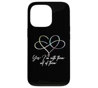 Cœur Infini | I'm with All of Them | Polyamory Pride Coque pour iPhone 13 Pro