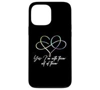 Cœur Infini | I'm with All of Them | Polyamory Pride Coque pour iPhone 13 Pro Max