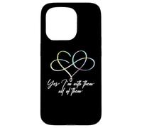 Cœur Infini | I'm with All of Them | Polyamory Pride Coque pour iPhone 15 Pro
