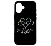 Cœur Infini | I'm with All of Them | Polyamory Pride Coque pour iPhone 16