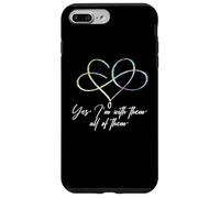 Cœur Infini | I'm with All of Them | Polyamory Pride Coque pour iPhone 7 Plus/8 Plus