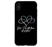 Cœur Infini | I'm with All of Them | Polyamory Pride Coque pour iPhone XS Max