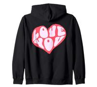 Cœur - Love You Amitié Amour Sweat à Capuche