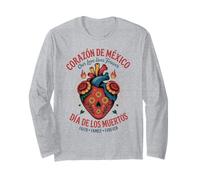 Cœur Mexicain Dia de Los Muertos - Love Lives on Manche Longue