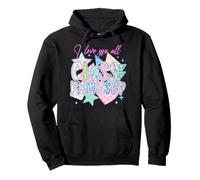 Cœur mignon avec inscription « I Love You All Class » Sweat à Capuche