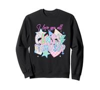 Cœur mignon avec inscription « I Love You All Class » Sweatshirt