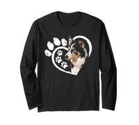 Cœur mignon Border Collie Manche Longue