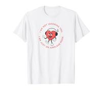 Cœur Mignon I Am Not Ignoring You Just on Avion Mode T-Shirt Graphique avec Valeur, Homme, Blanc, S