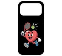 Cœur Mignon Jouant au Tennis Coque pour iPhone 17 Pro Max