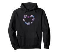 Cœur Mystique Cristal Illustration Magique Sweat à Capuche