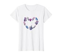 Cœur Mystique Cristal Illustration Magique T-Shirt Graphique avec Valeur