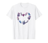 Cœur Mystique Cristal Illustration Magique T-Shirt Graphique avec Valeur