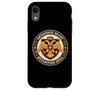 Cœur orthodoxe âme Byzantine Aigle byzance chrétien Coque pour iPhone XR