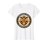Cœur orthodoxe âme Byzantine Aigle byzance chrétien T-Shirt Graphique avec Valeur