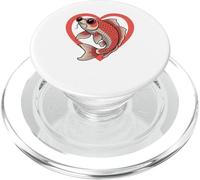 Cœur Poisson Koi Japonais Lunettes Koïs PopSockets PopGrip pour MagSafe