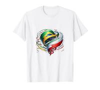 Cœur Pologne-Brésil T-Shirt
