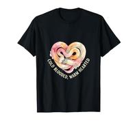 Cœur pour Amoureux de Serpent au Sang Froid T-Shirt