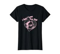 Cœur Rose Officiel Selena Gomez Love You First T-Shirt, Femme, Noir, XXL