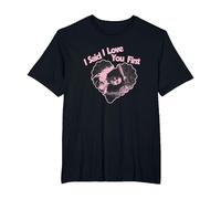 Cœur Rose Officiel Selena Gomez Love You First T-Shirt, Homme Grandes Tailles, Noir, 4X Tall