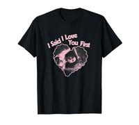 Cœur Rose Officiel Selena Gomez Love You First T-Shirt, Homme, Noir, XXL