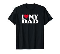 Cœur rouge « I Love My Dad » T-Shirt