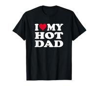 Cœur rouge « I Love My Hot Dad » T-Shirt