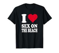 Cœur rouge « I Love Sex on the Beach » T-Shirt