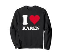 Cœur Rouge « Ich Liebe Karen » Sweatshirt