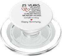 Cœur Rouge imbriqué, Symbole d'amour, Design Romantique Mignon PopSockets PopGrip pour MagSafe