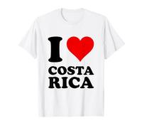 Cœur rouge J'aime le Costa Rica T-Shirt