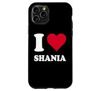 Cœur Rouge J'aime Shania Coque pour iPhone 11 Pro