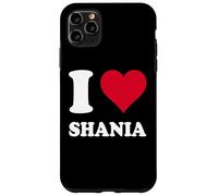 Cœur Rouge J'aime Shania Coque pour iPhone 11 Pro Max
