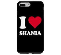 Cœur Rouge J'aime Shania Coque pour iPhone 7 Plus/8 Plus