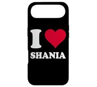 Cœur Rouge J'aime Shania Coque pour iPhone Air