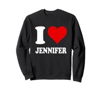 Cœur Rouge Je t'aime Jennifer Sweatshirt