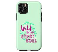 Cœur Sauvage Gypsy Soul Boho Montagne Nature Design Coque pour iPhone 11 Pro
