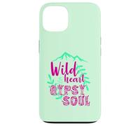 Cœur Sauvage Gypsy Soul Boho Montagne Nature Design Coque pour iPhone 13