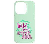 Cœur Sauvage Gypsy Soul Boho Montagne Nature Design Coque pour iPhone 14 Pro