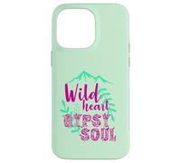 Cœur Sauvage Gypsy Soul Boho Montagne Nature Design Coque pour iPhone 14 Pro Max
