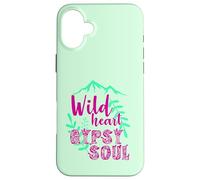 Cœur Sauvage Gypsy Soul Boho Montagne Nature Design Coque pour iPhone 16 Plus