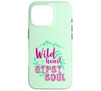 Cœur Sauvage Gypsy Soul Boho Montagne Nature Design Coque pour iPhone 16 Pro