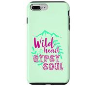 Cœur Sauvage Gypsy Soul Boho Montagne Nature Design Coque pour iPhone 7 Plus/8 Plus