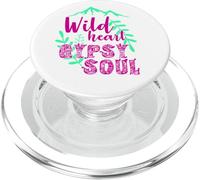 Cœur Sauvage Gypsy Soul Boho Montagne Nature Design PopSockets PopGrip pour MagSafe